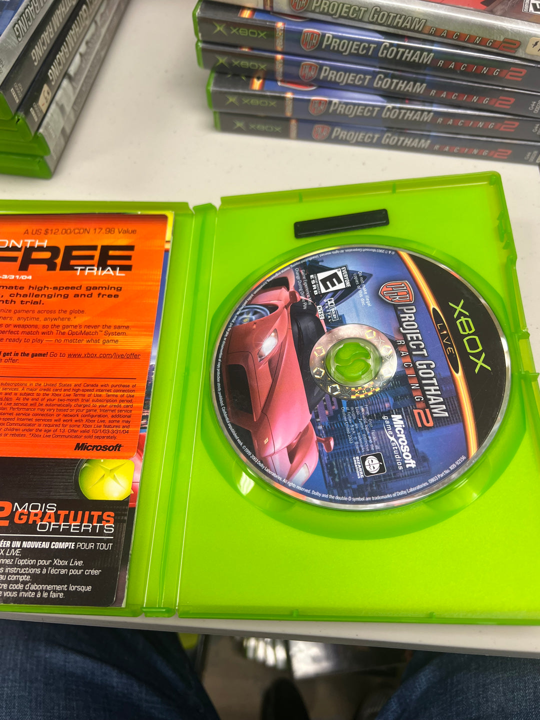 Project Gotham Racing 2 for Original Microsoft Xbox in case. Tested and Working.     DO61124