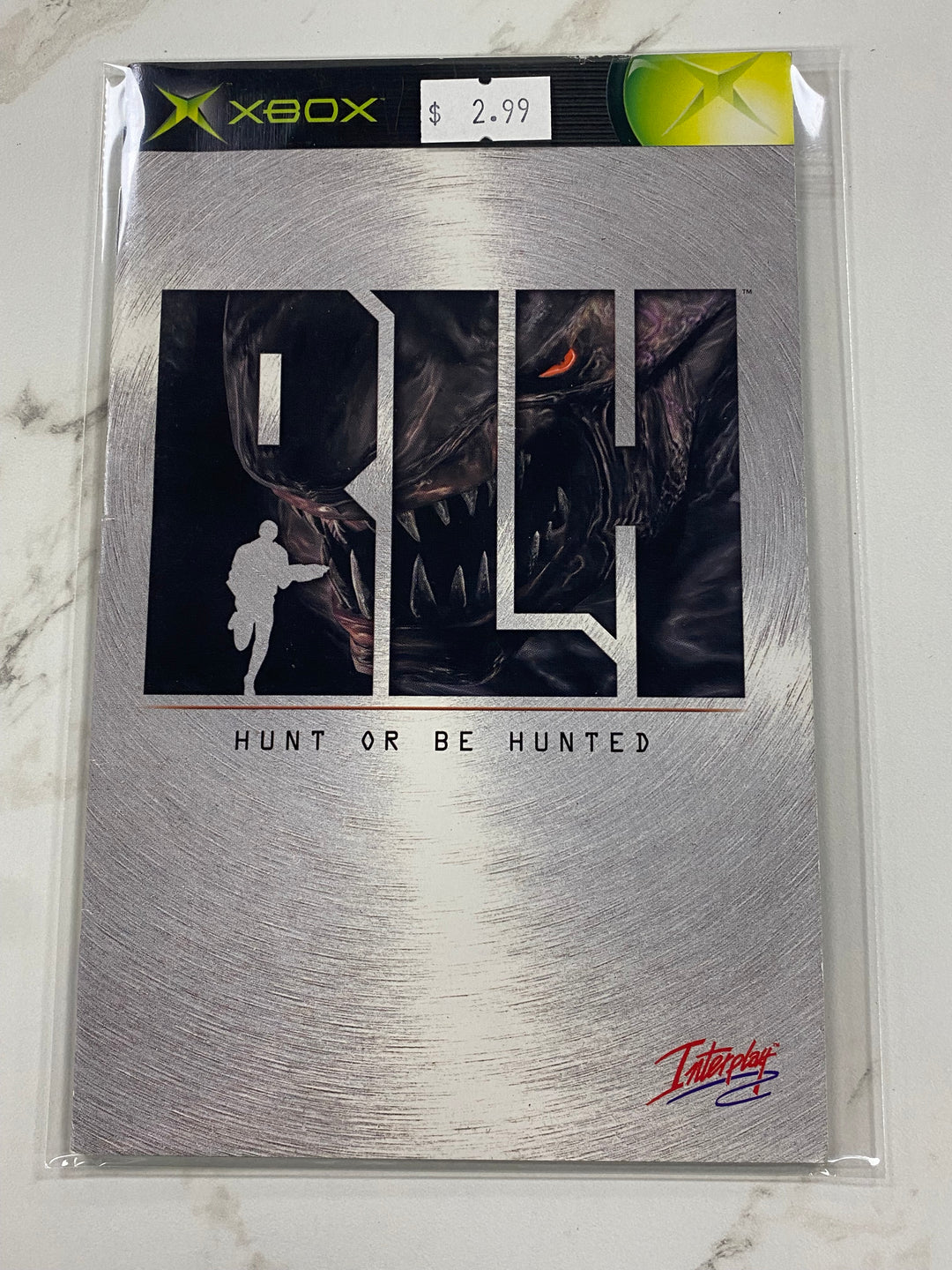 Run Like Hell - Original Xbox Manual ONLY MO61726
