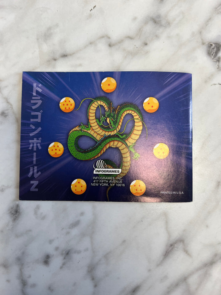 Dragonball Z Legacy of Goku Gameboy Advance GBA MANUAL ONLY MO92424