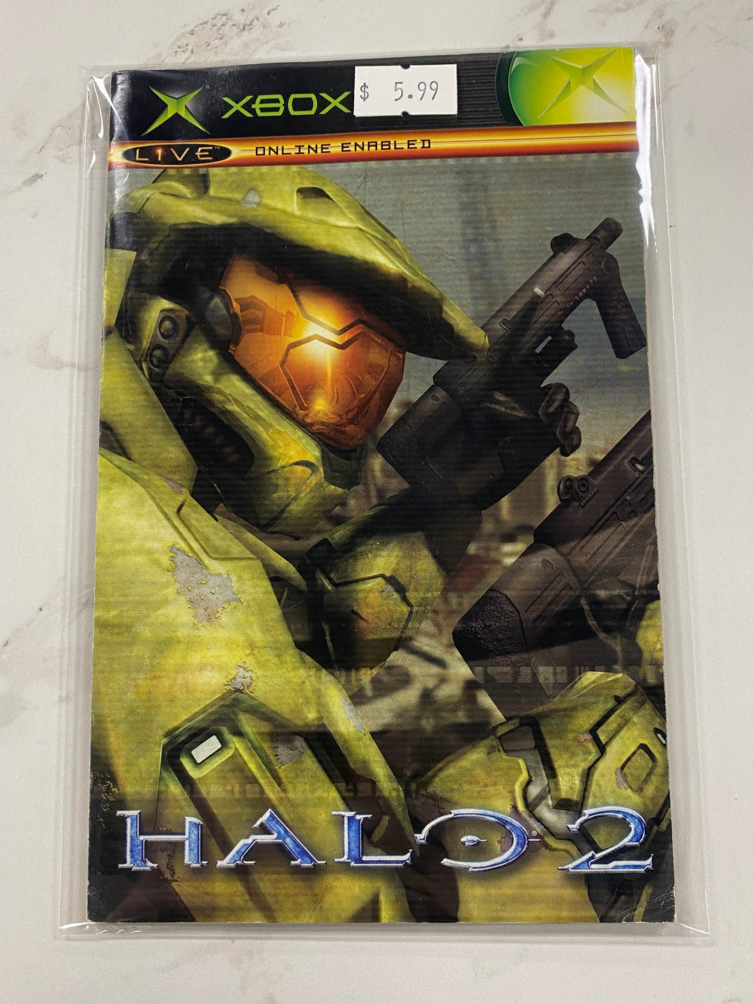 Halo 2 - Original Xbox Manual ONLY MO61726
