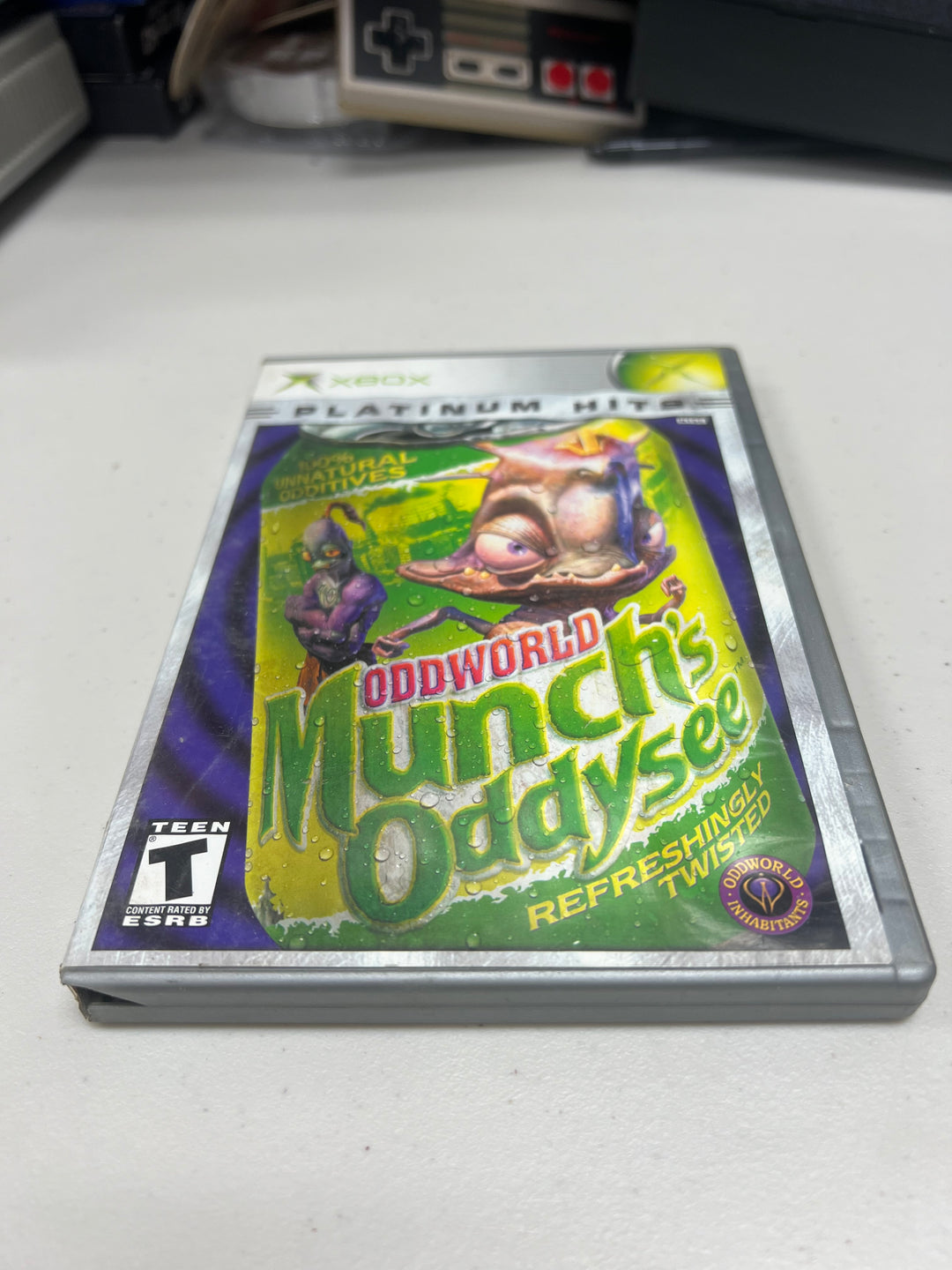 Oddworld Munch's Odyssey for Original Microsoft Xbox in case. Tested and Working.     DO61124