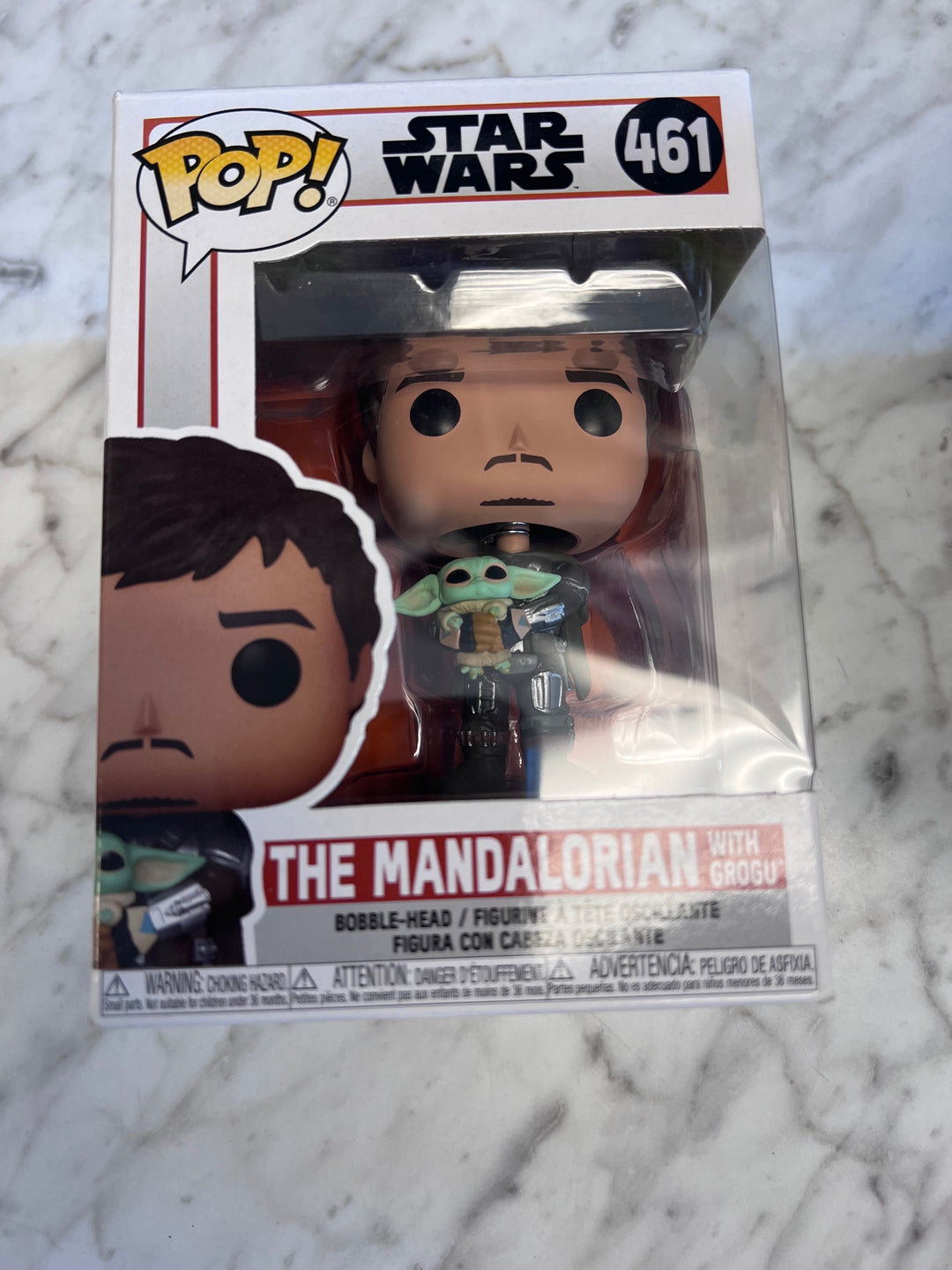 Funko Pop! The Mandalorian with Grogu #461 Star Wars FP10525