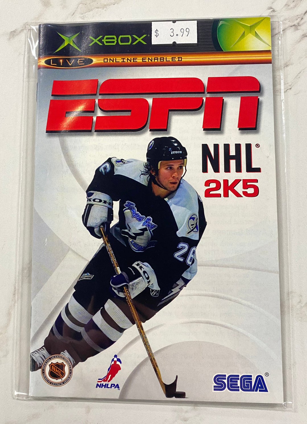 ESPN NFL 2K5 - Original Xbox Manual ONLY MO61726