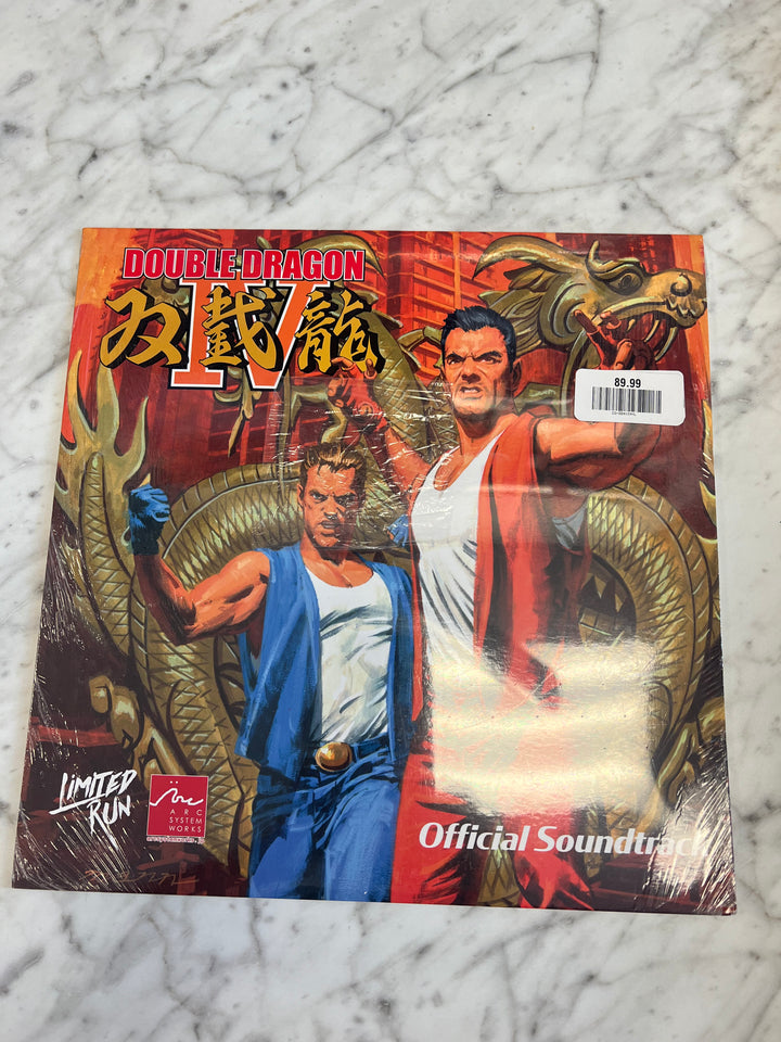 Double Dragon IV OST - Vinyl Record NEW DRN71024