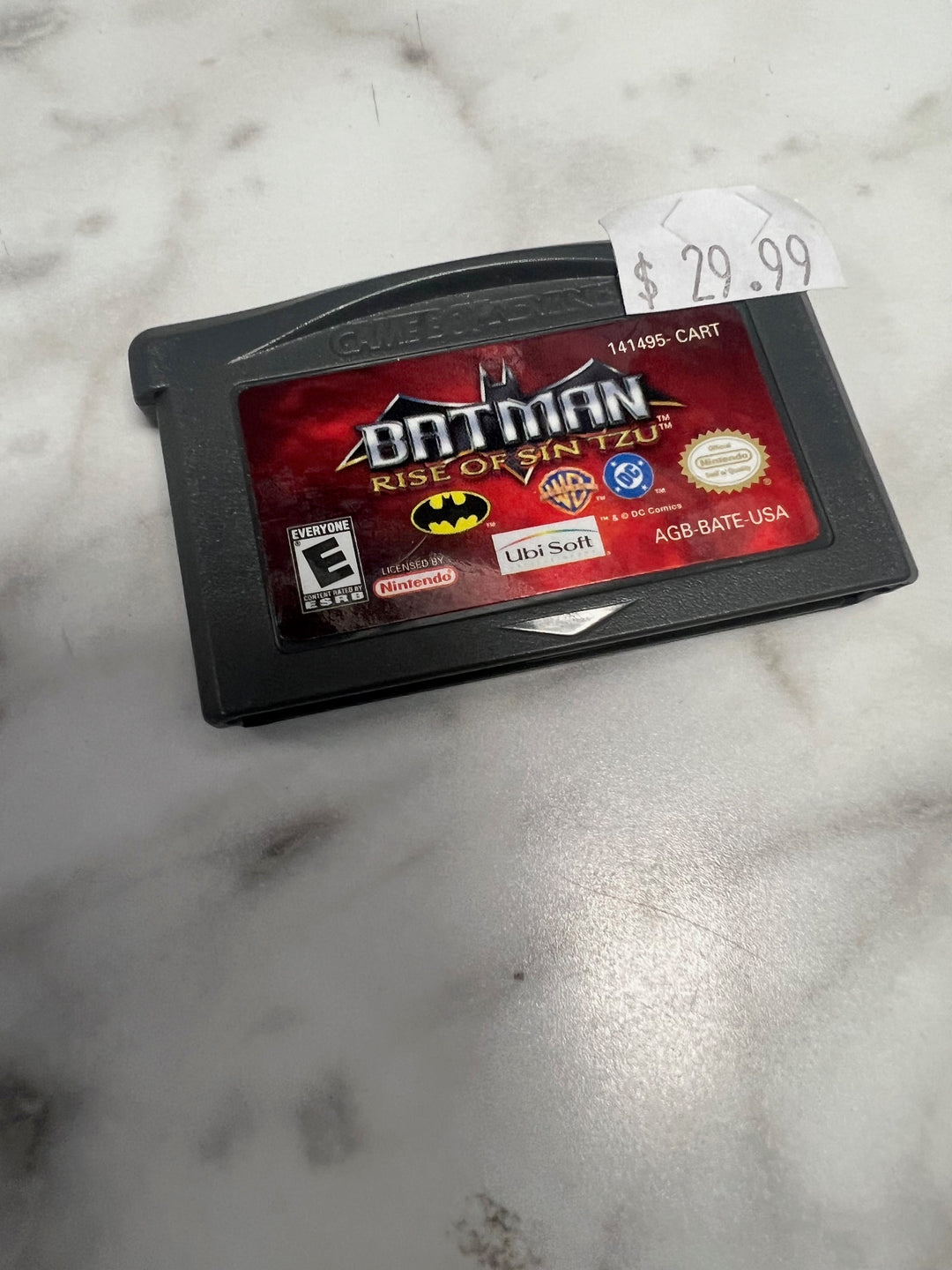Batman Rise of Sin Tzu - Game Boy Advance G7925