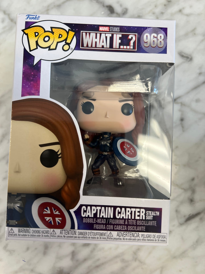 Funko Pop! Captain Carter Stealth Suit #968 Marvel What If FP122224