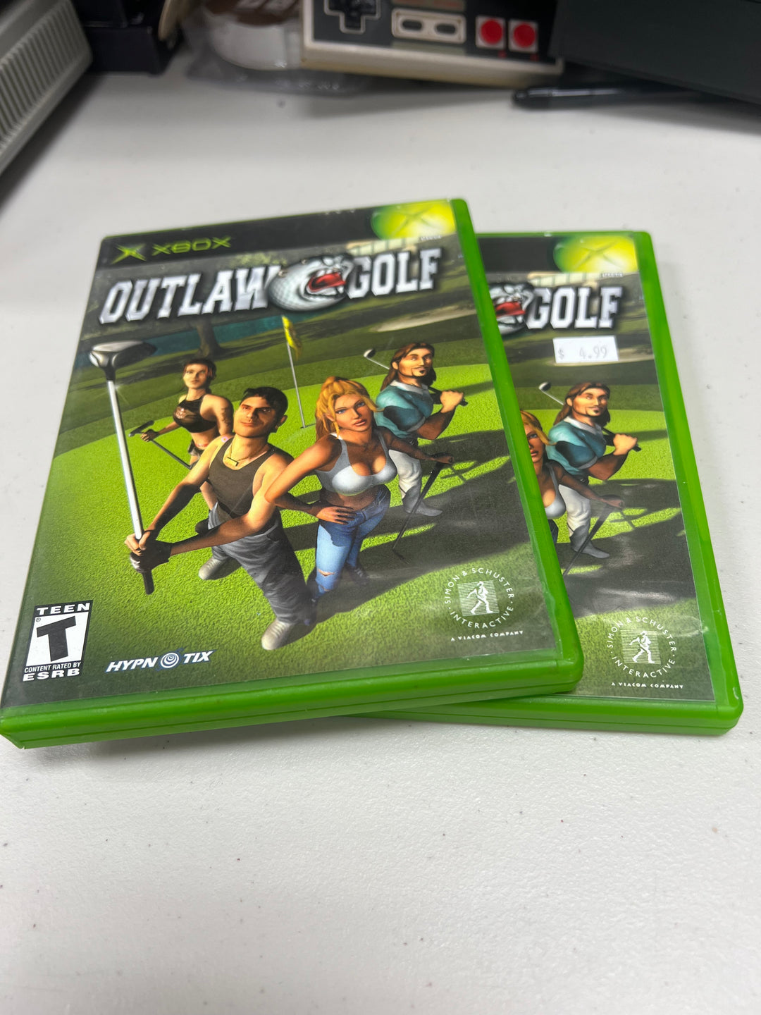 Outlaw Golf for Original Microsoft Xbox in case. Tested and Working.     DO61124