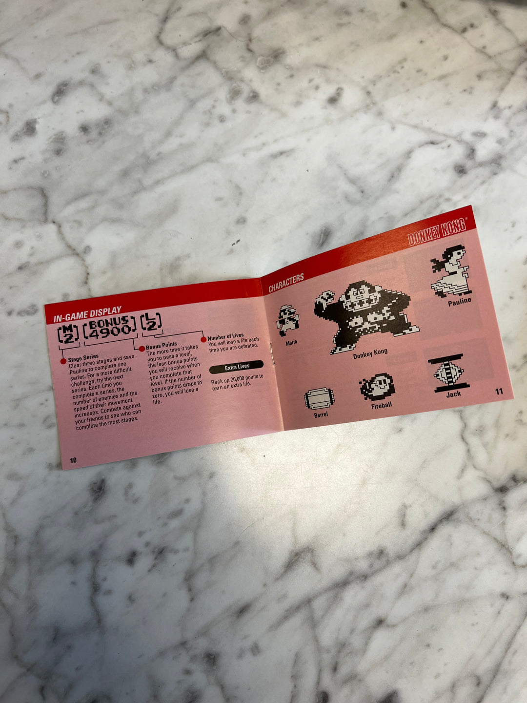 Donkey Kong Classic NES Series Gameboy Advance GBA MANUAL ONLY MO92424