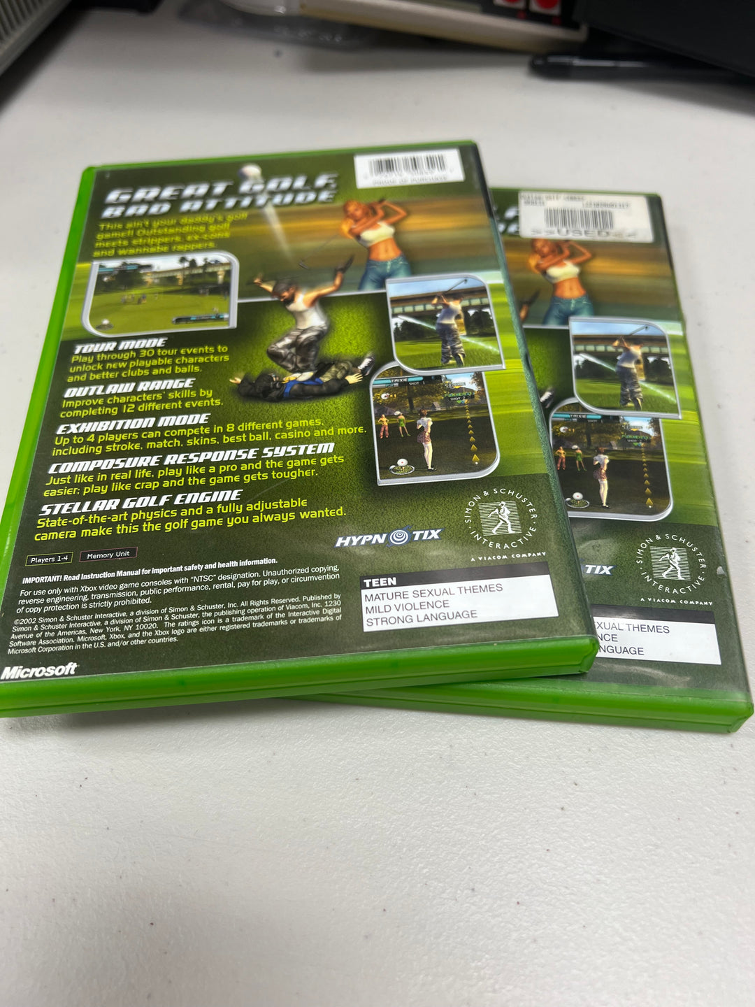 Outlaw Golf for Original Microsoft Xbox in case. Tested and Working.     DO61124