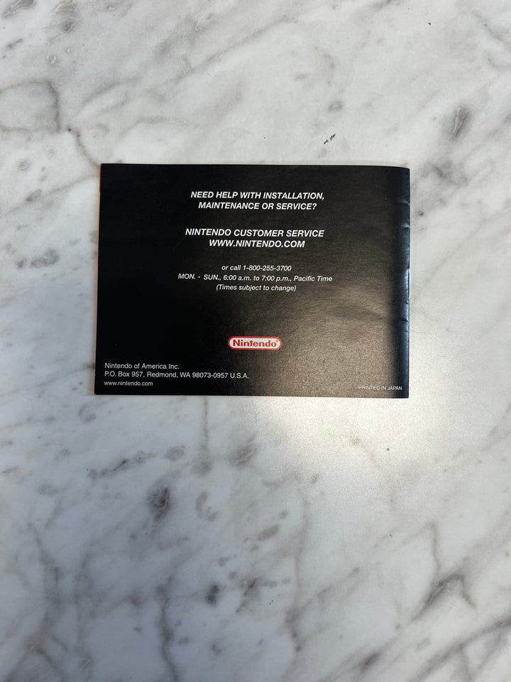 Donkey Kong Classic NES Series Gameboy Advance GBA MANUAL ONLY MO92424