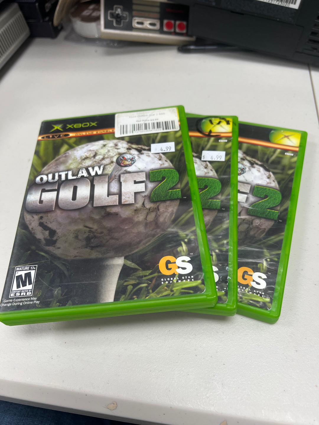 Outlaw Golf 2 for Original Microsoft Xbox in case. Tested and Working.     DO61124