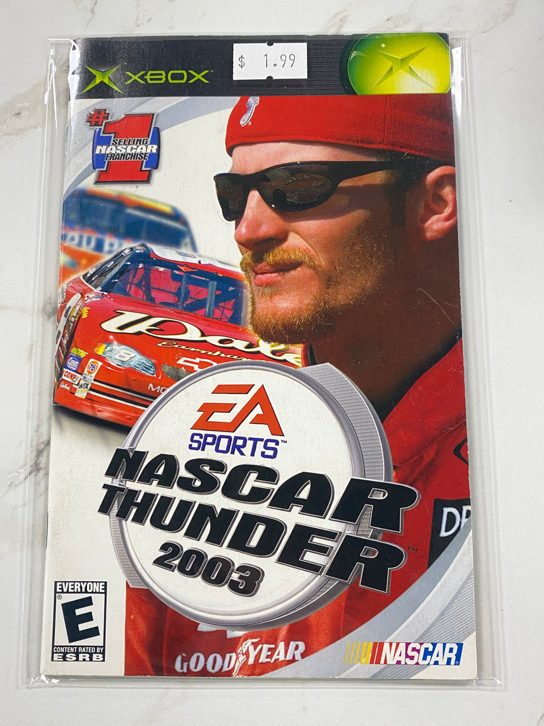 NASCAR Thunder 2003 - Original Xbox Manual ONLY MO61726