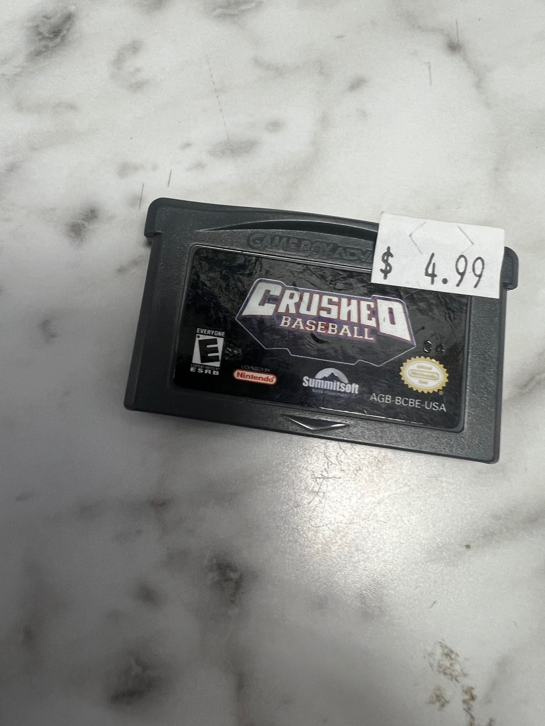 Crushed Baseball - Game Boy Advance G7925