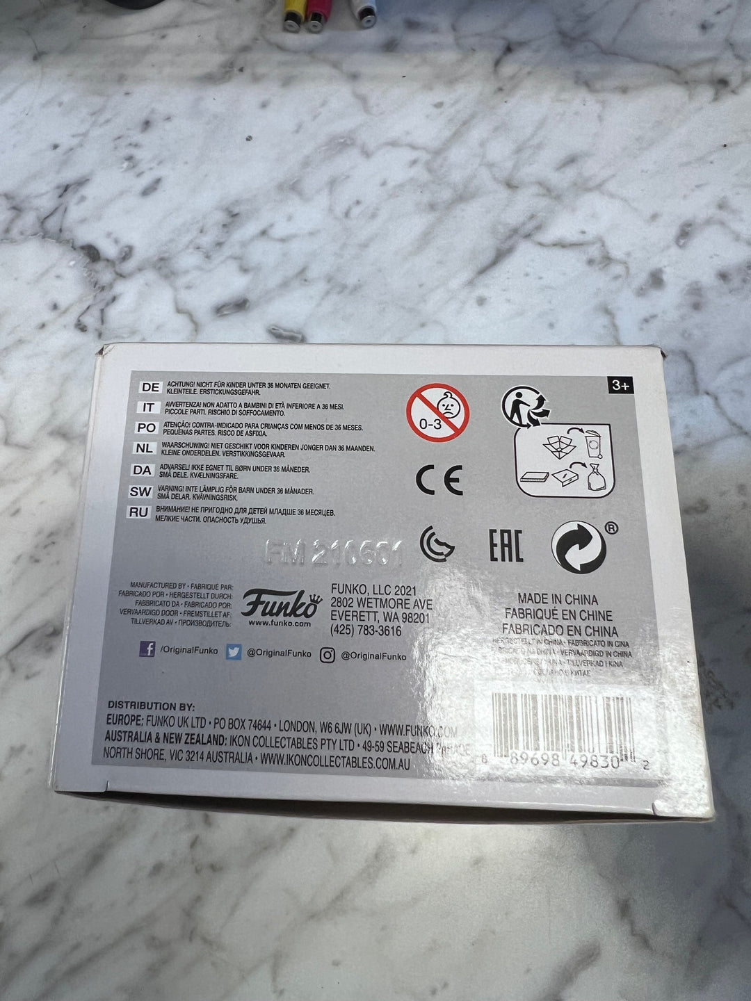 Funko Pop! Leatherface #1150 Texas Chainsaw Massacre FP10525