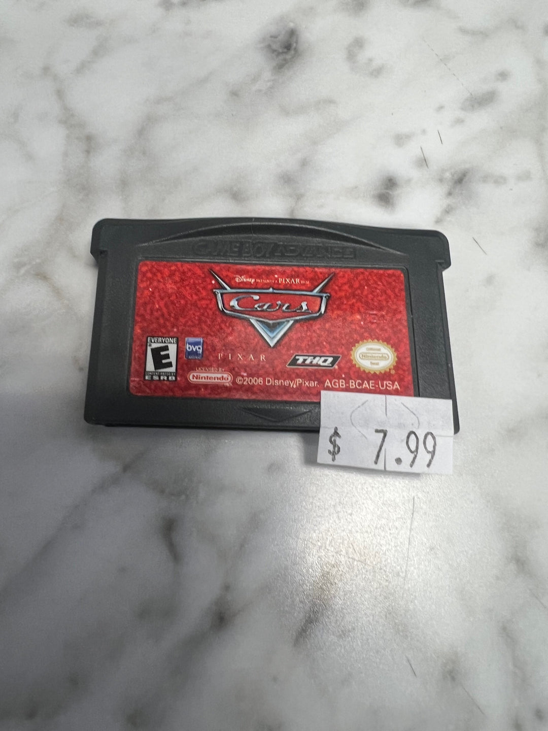 Cars - Game Boy Advance G7925