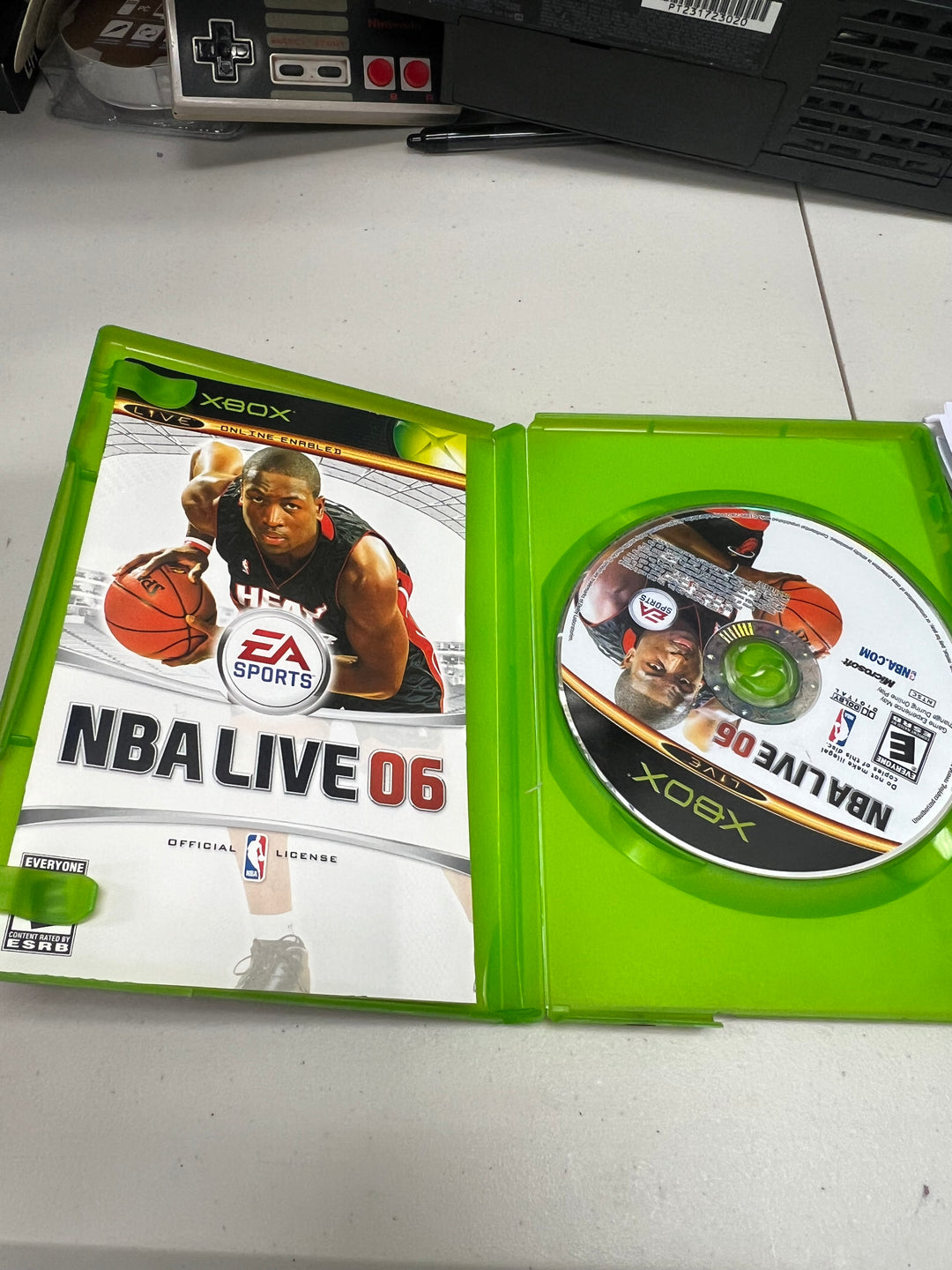 NBA Live 06 for Original Microsoft Xbox in case. Tested and Working.    UD112124