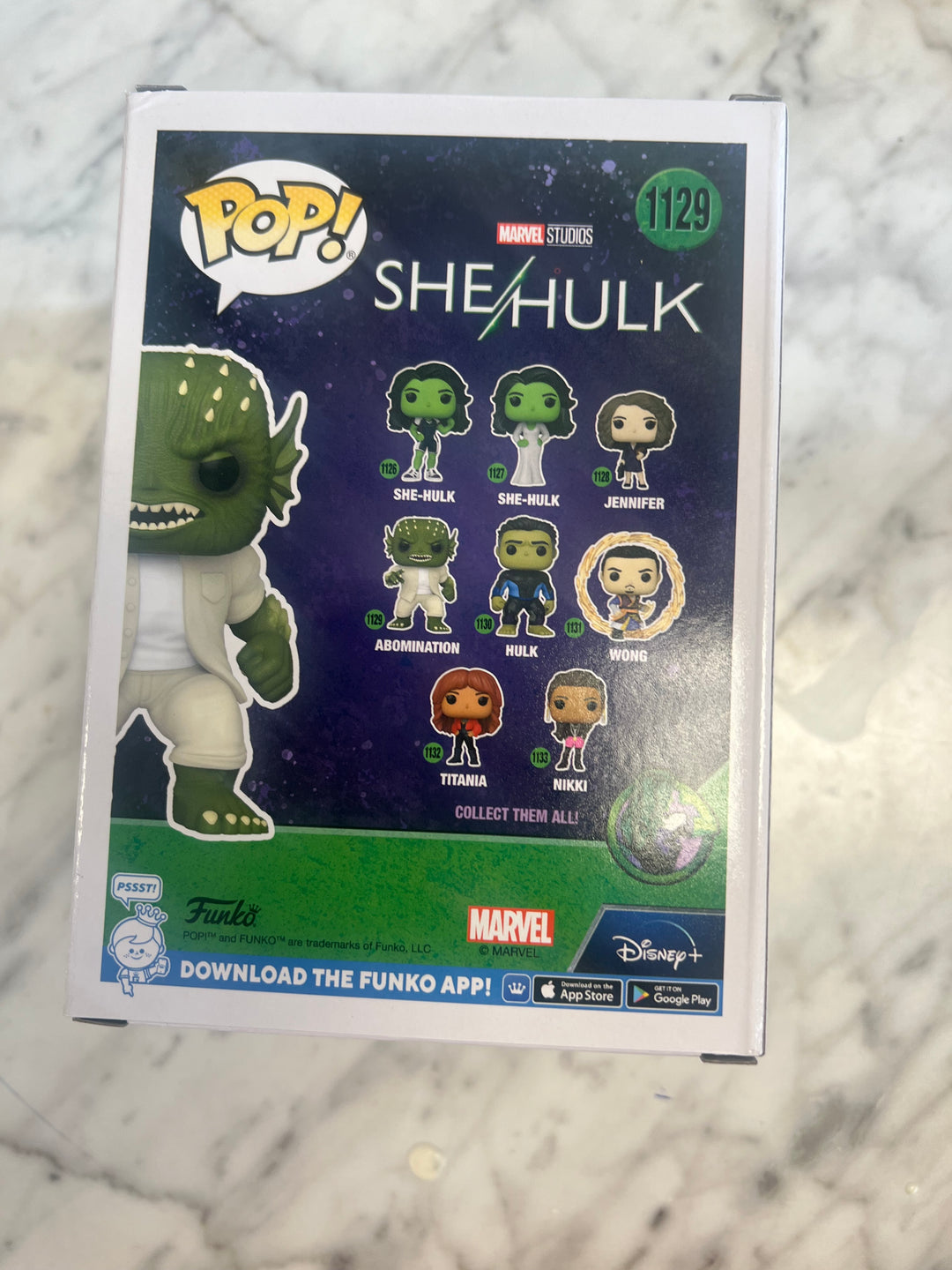 Funko Pop! Abomination #1129 She Hulk FP122224