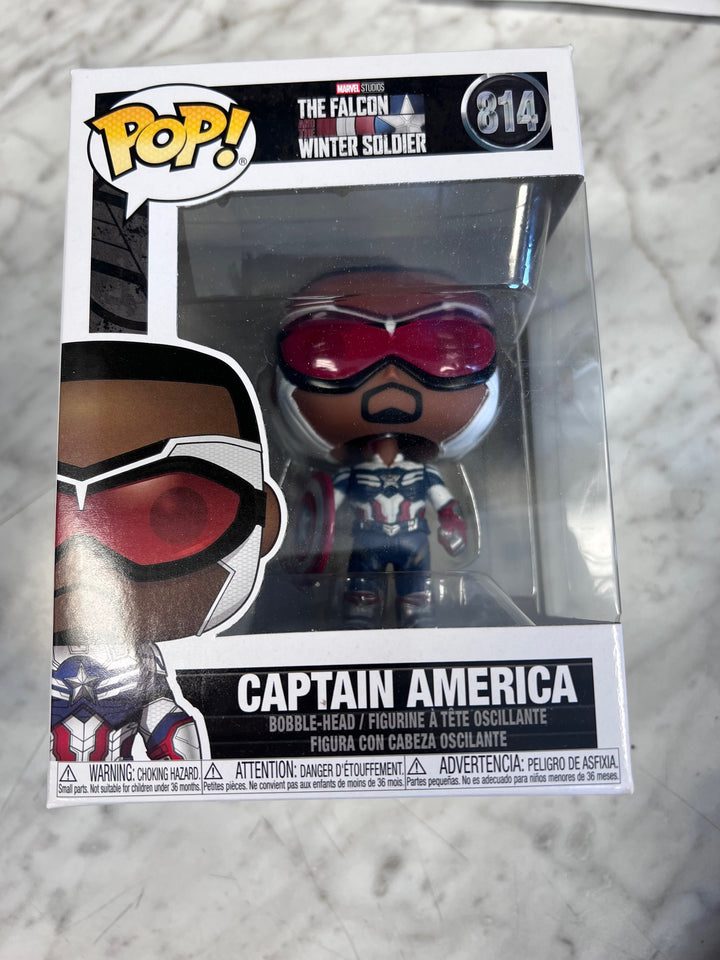 Funko Pop! Captain America #814 Falcon and the Winter Soldier FP10525