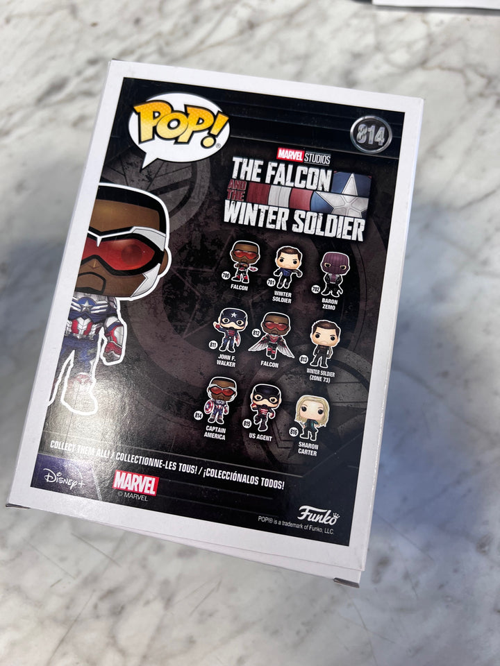 Funko Pop! Captain America #814 Falcon and the Winter Soldier FP10525