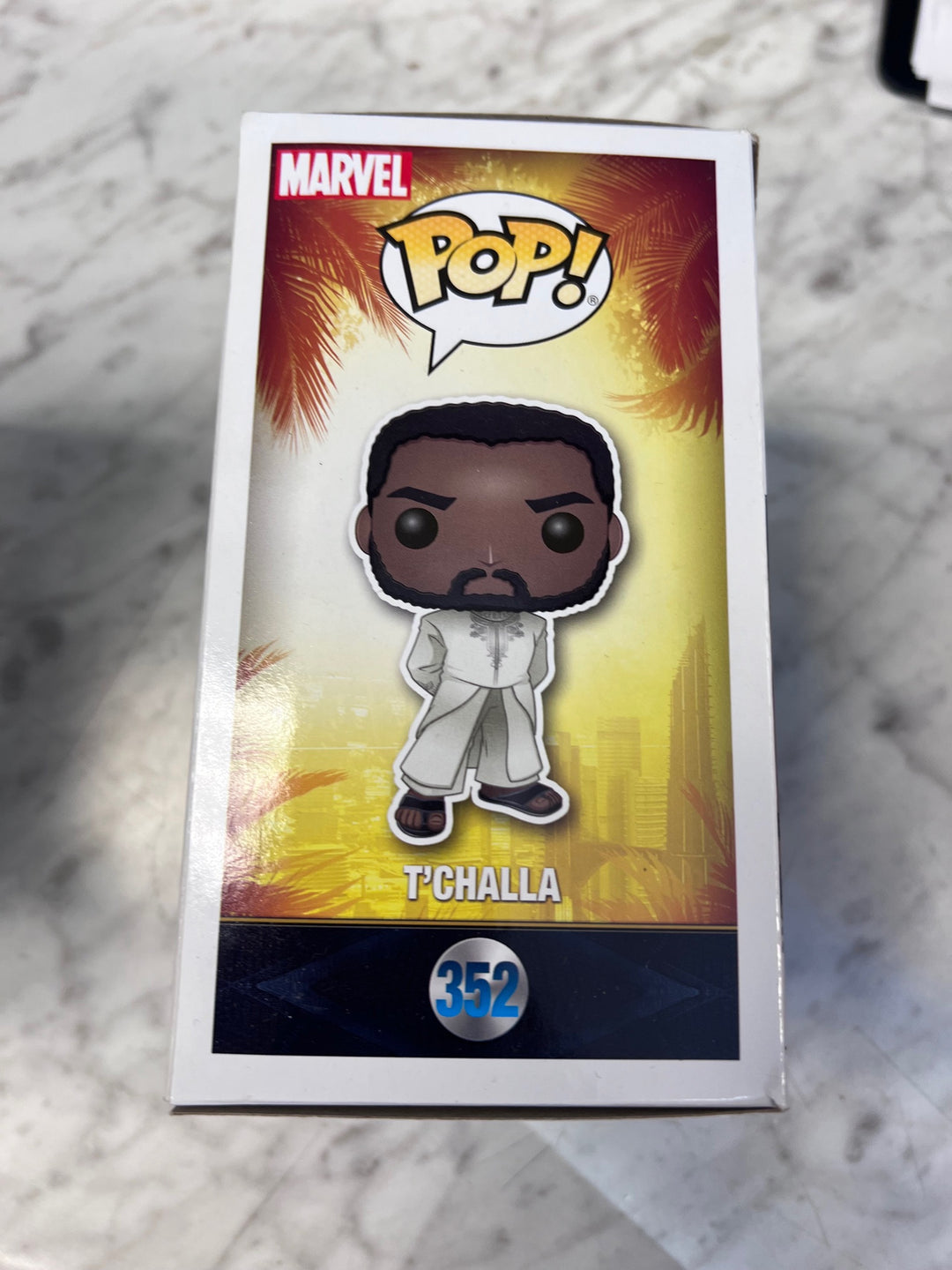 Funko Pop! T'Challa #352 Marvel Black Panther FP10525