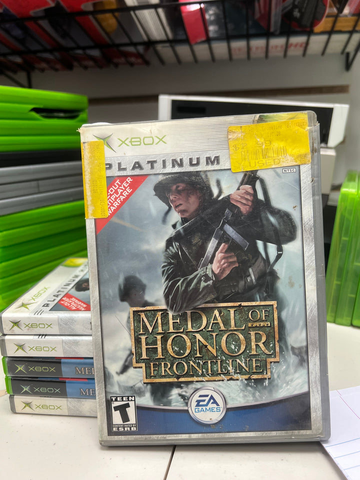 Medal of Honor Frontline for Original Microsoft Xbox in case. Tested and Working.  U102824