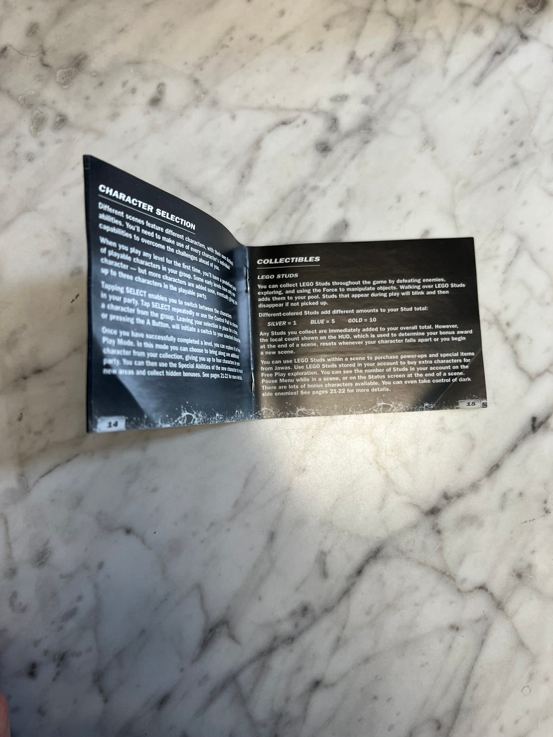 Lego Star Wars the Video Game Gameboy Advance GBA MANUAL ONLY MO92424