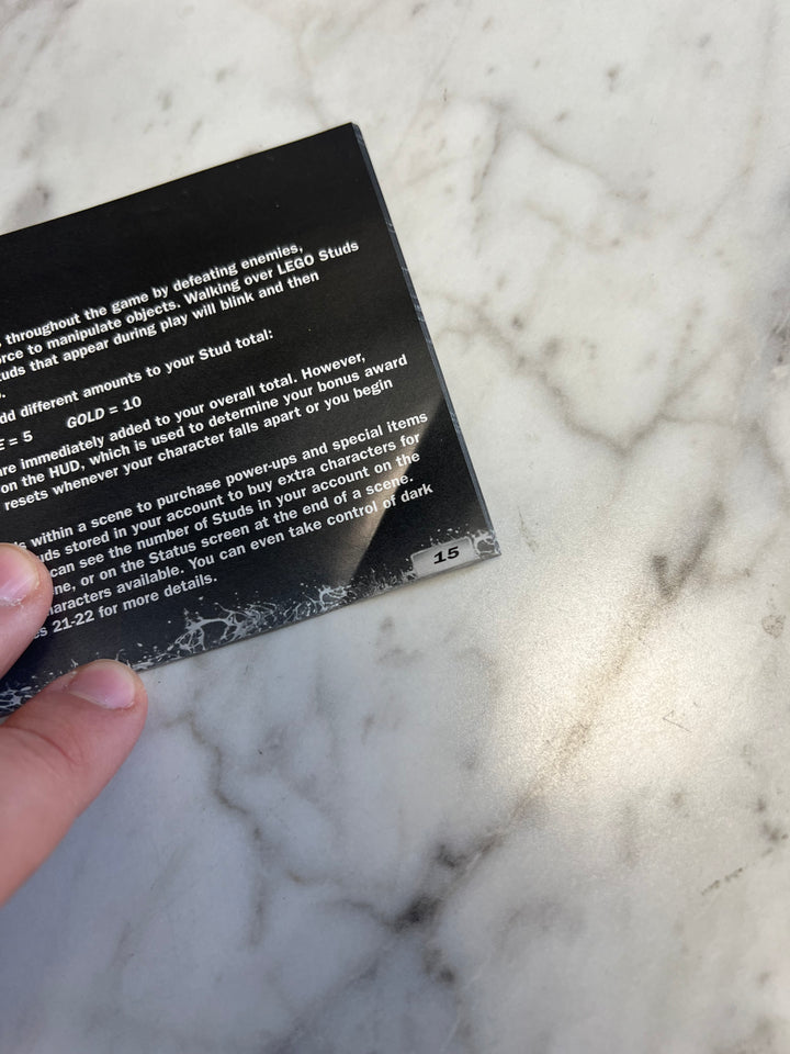 Lego Star Wars the Video Game Gameboy Advance GBA MANUAL ONLY MO92424