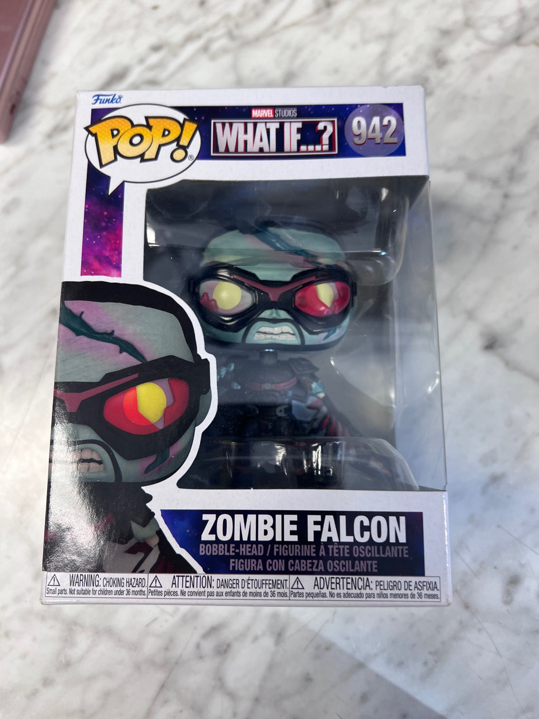 Funko Pop! Zombie Falcon #942 Marvel What If? FP10525
