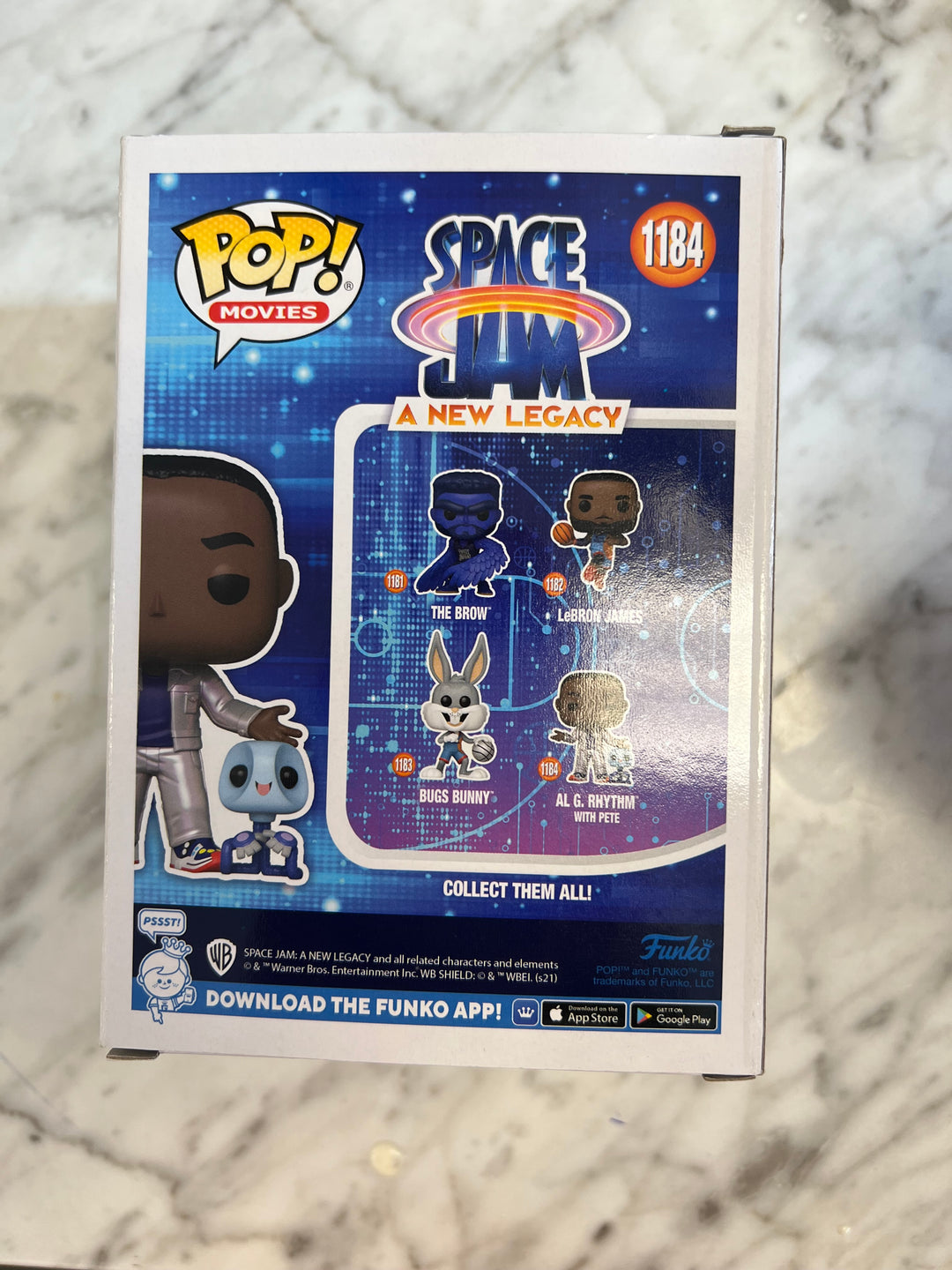Funko Pop! Al G. Rhythm with Pete #1184 Space Jam a New Legacy FP122224