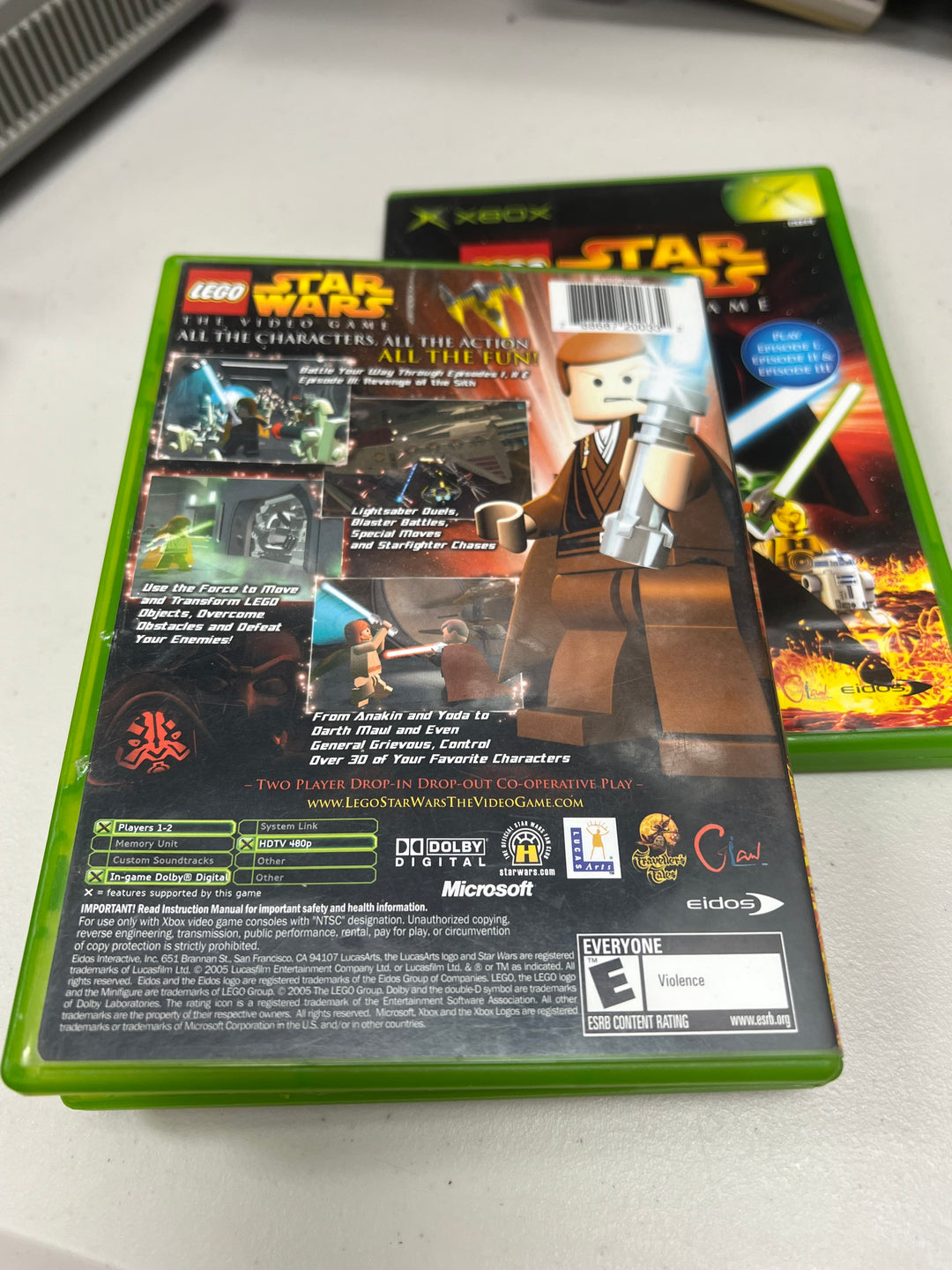 Lego Star Wars The Video Game for Original Microsoft Xbox in case. Tested and Working  UD102824