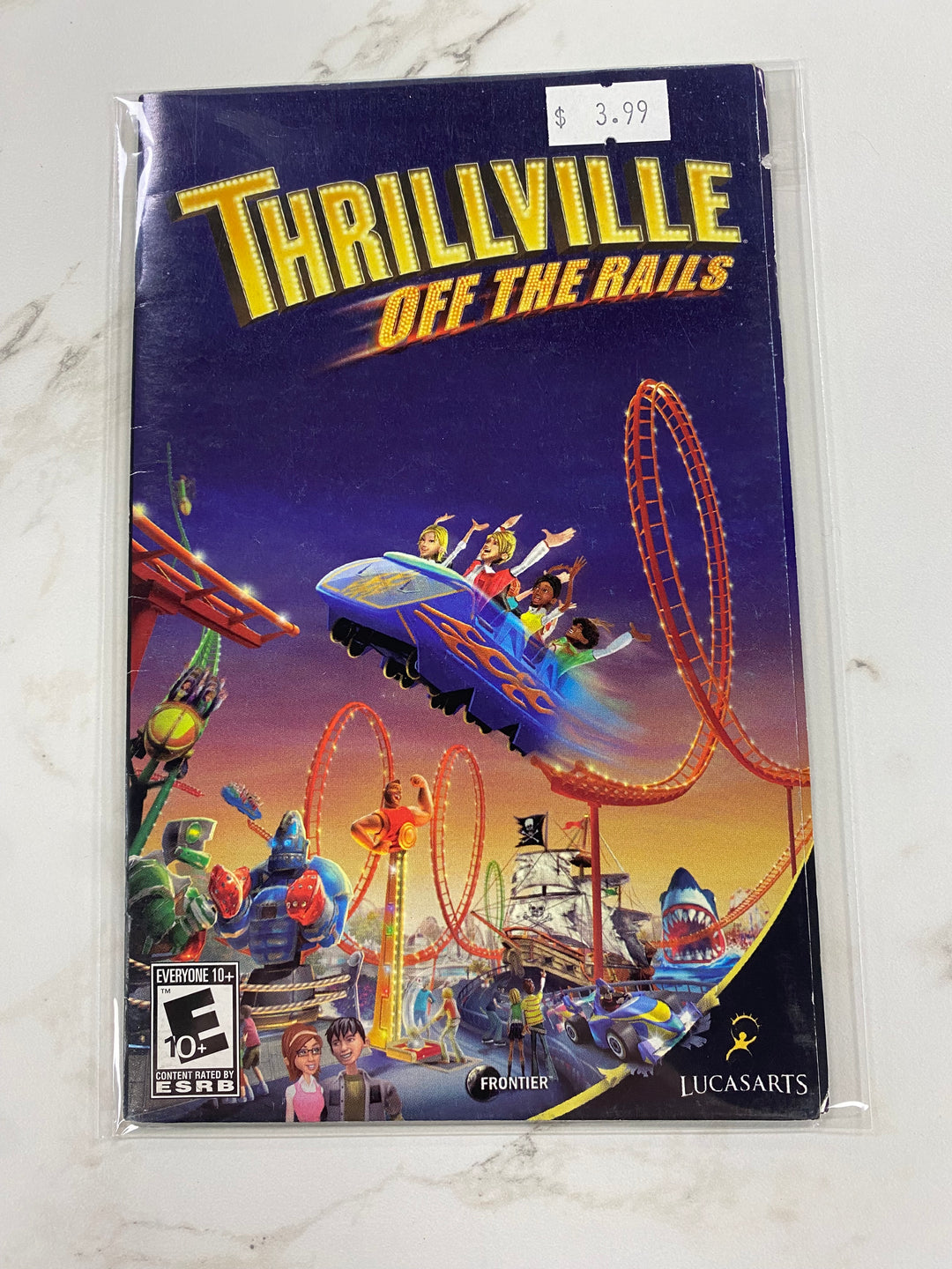 Thrillville - Manual ONLY Playstation 2 PS2 MO61726