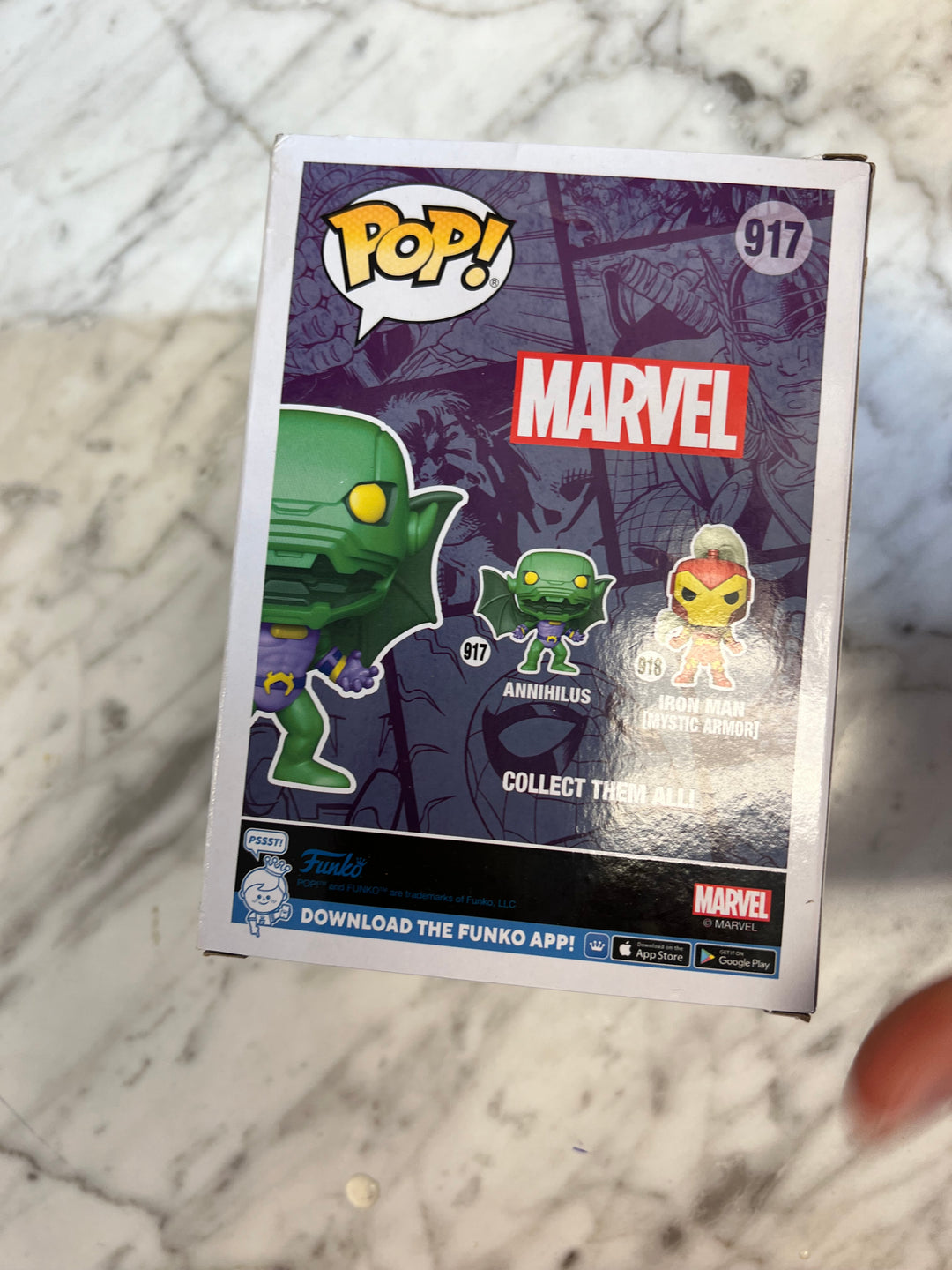Funko Pop! Annhilus #917 Marvel FP122224
