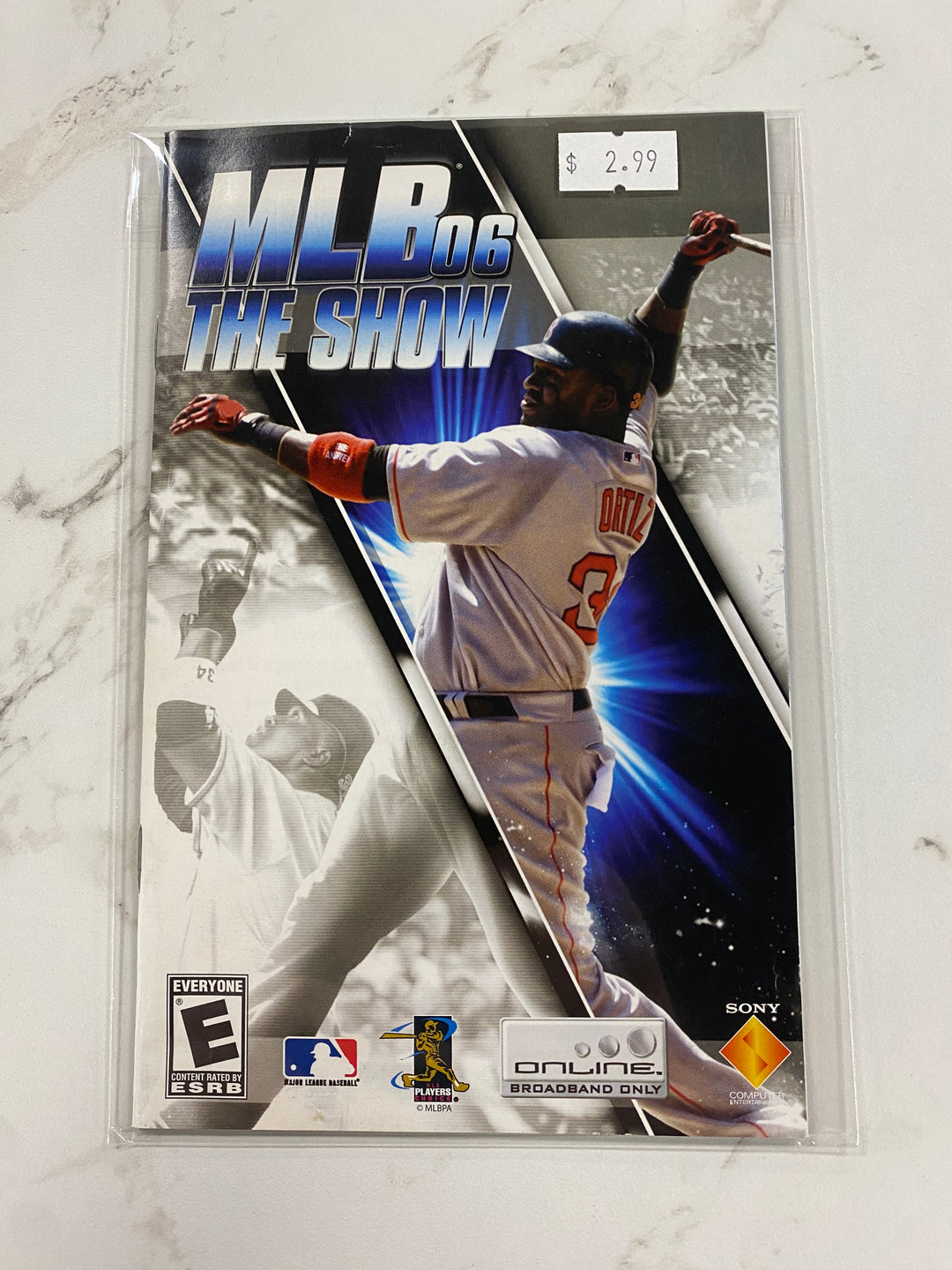 MLB 06 The Show - Manual ONLY Playstation 2 PS2 MO61726
