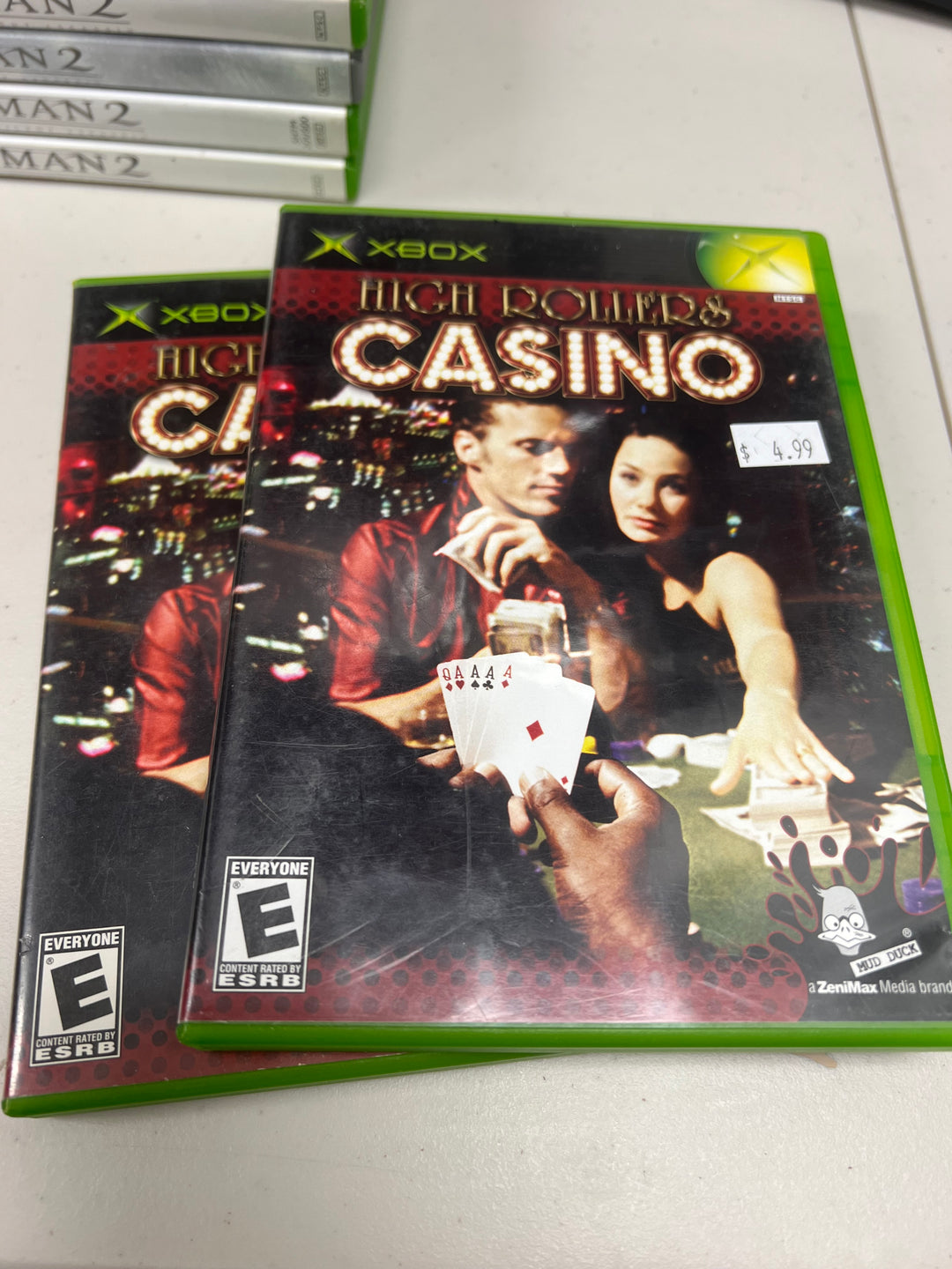 High Rollers Casino for Original Microsoft Xbox in case. Tested and Working.     UD102224