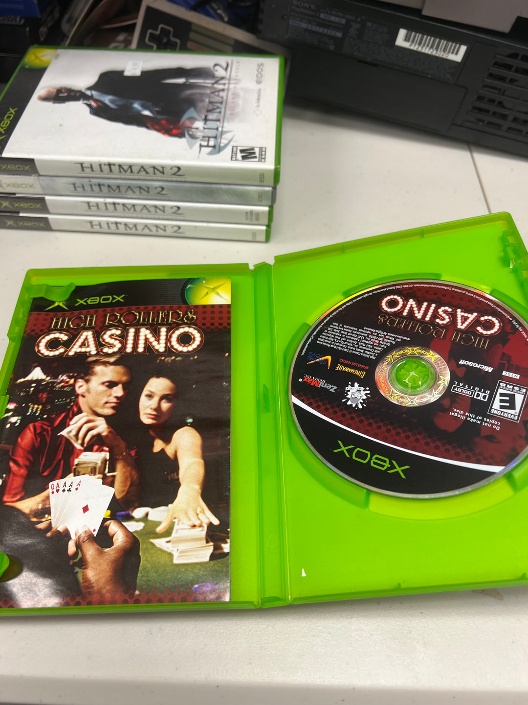 High Rollers Casino for Original Microsoft Xbox in case. Tested and Working.     UD102224