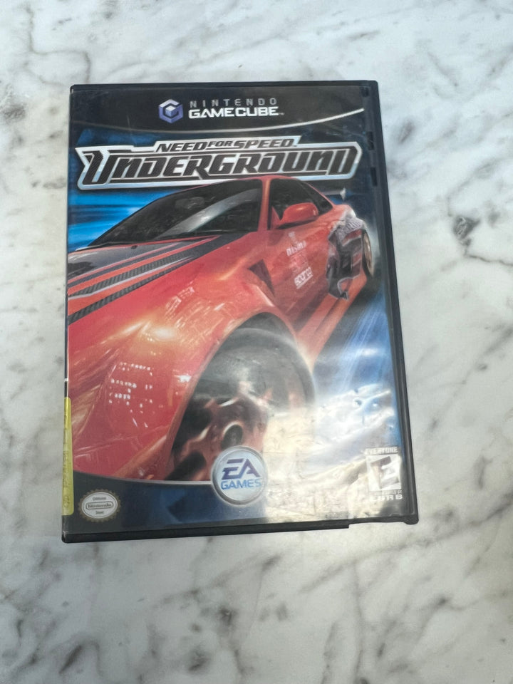 Need for Speed Underground Nintendo Gamecube CASE & MANUAL ONLY CO21226