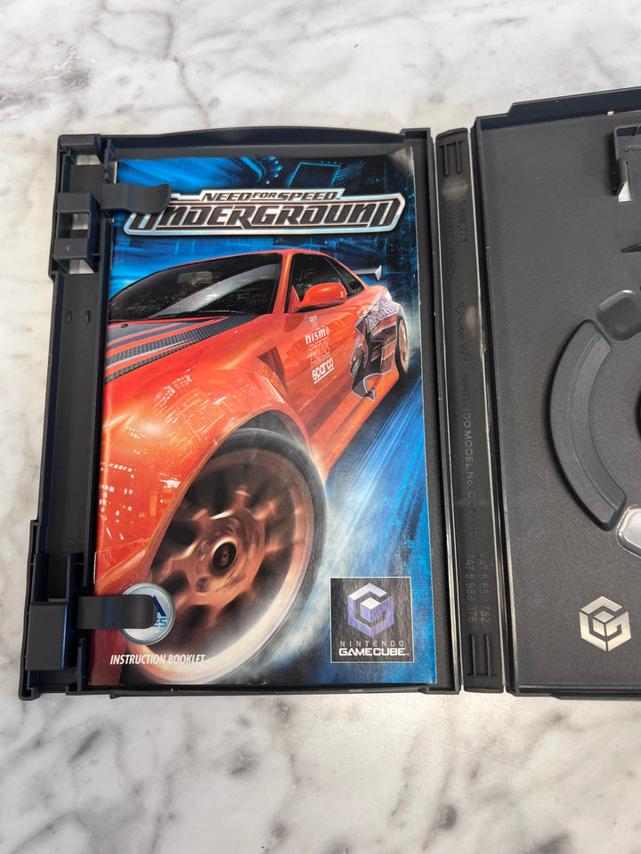 Need for Speed Underground Nintendo Gamecube CASE & MANUAL ONLY CO21226