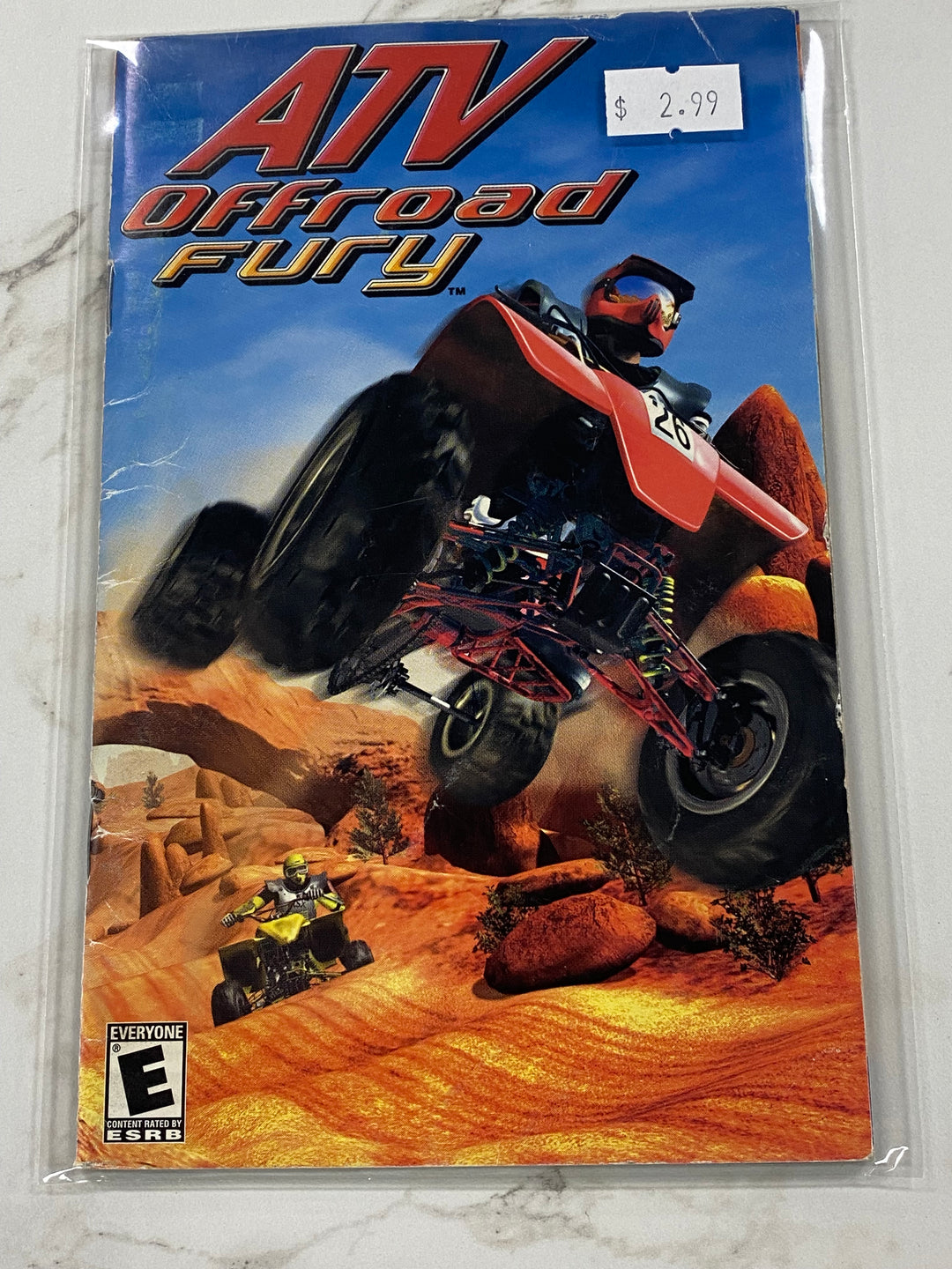ATV Offroad Fury   - Manual ONLY Playstation 2 PS2 MO61726