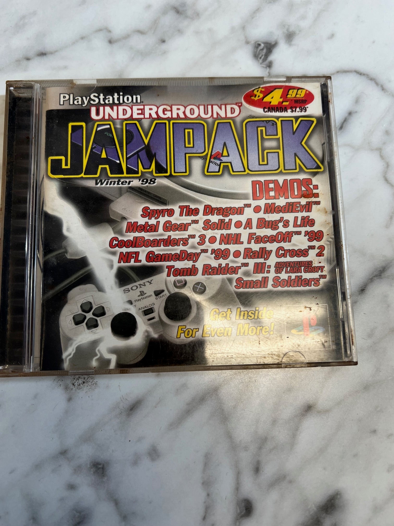 Playstation 1 PS1 Jampack Winter '98 Demo Disc DE42125 – Core Gaming