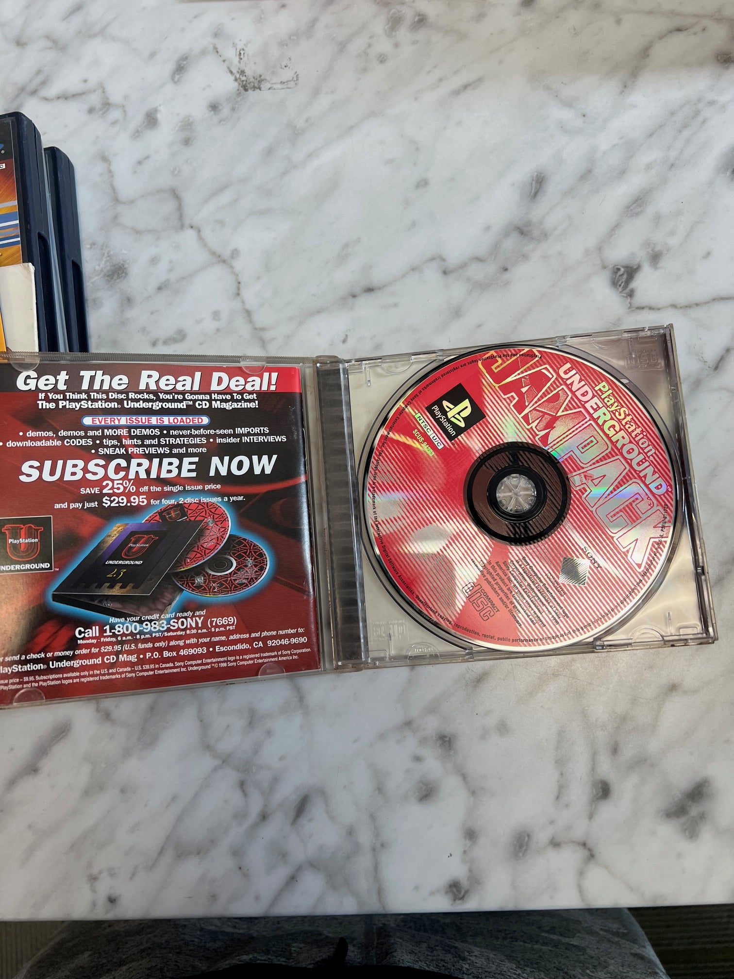 Playstation 1 PS1 Jampack Winter '98 Demo Disc DE42125 – Core Gaming