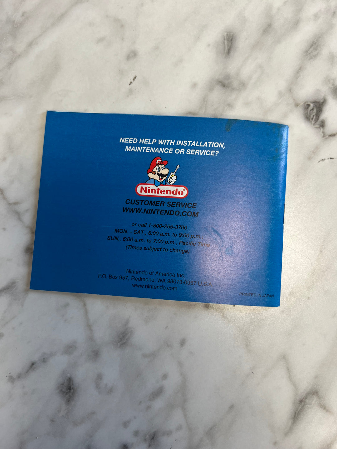 Mario Kart Super Circuit Gameboy Advance GBA MANUAL ONLY MO92424