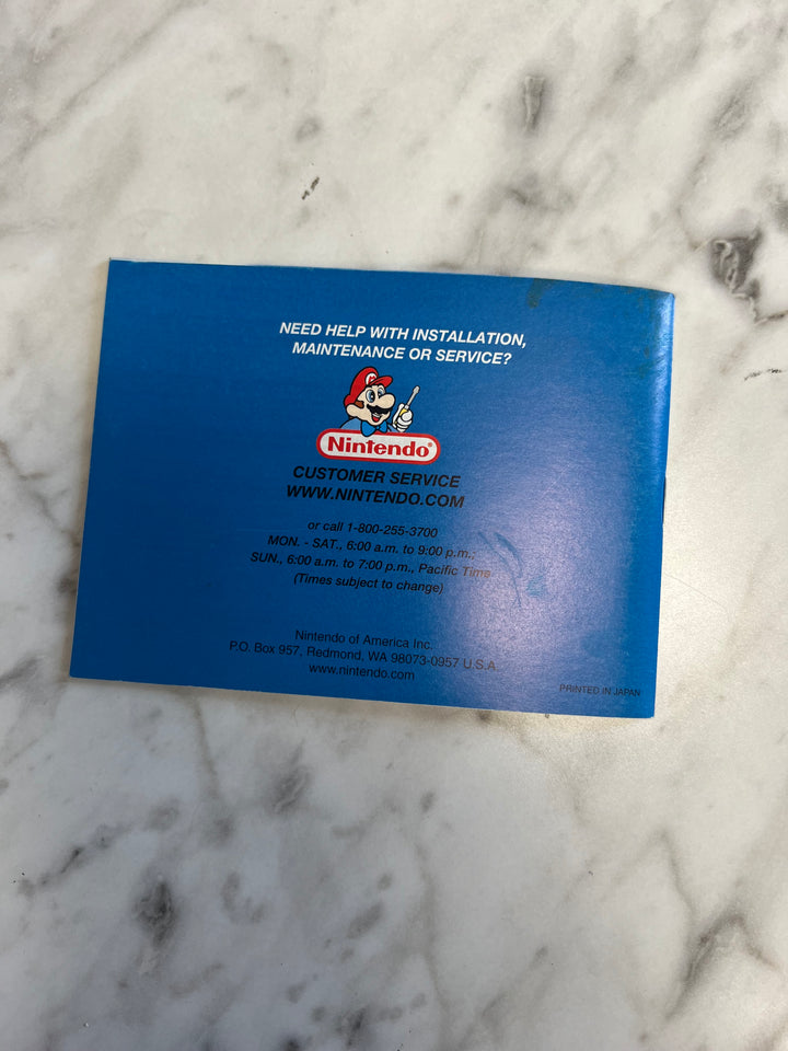 Mario Kart Super Circuit Gameboy Advance GBA MANUAL ONLY MO92424