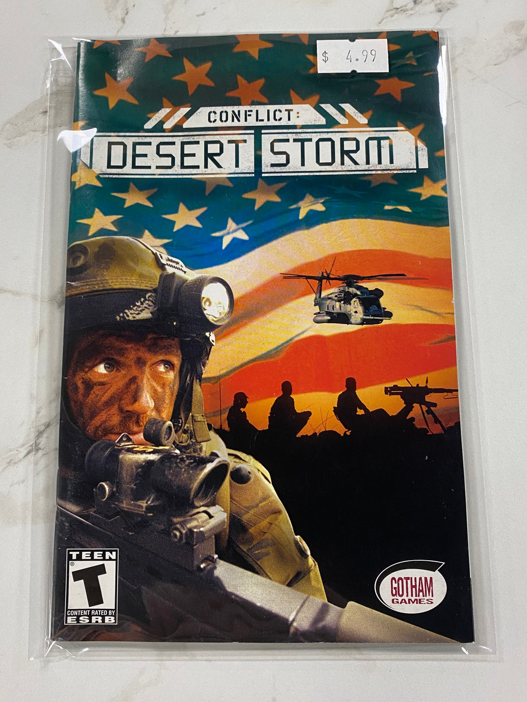 Conflict Desert Storm  - Manual ONLY Playstation 2 PS2 MO61726
