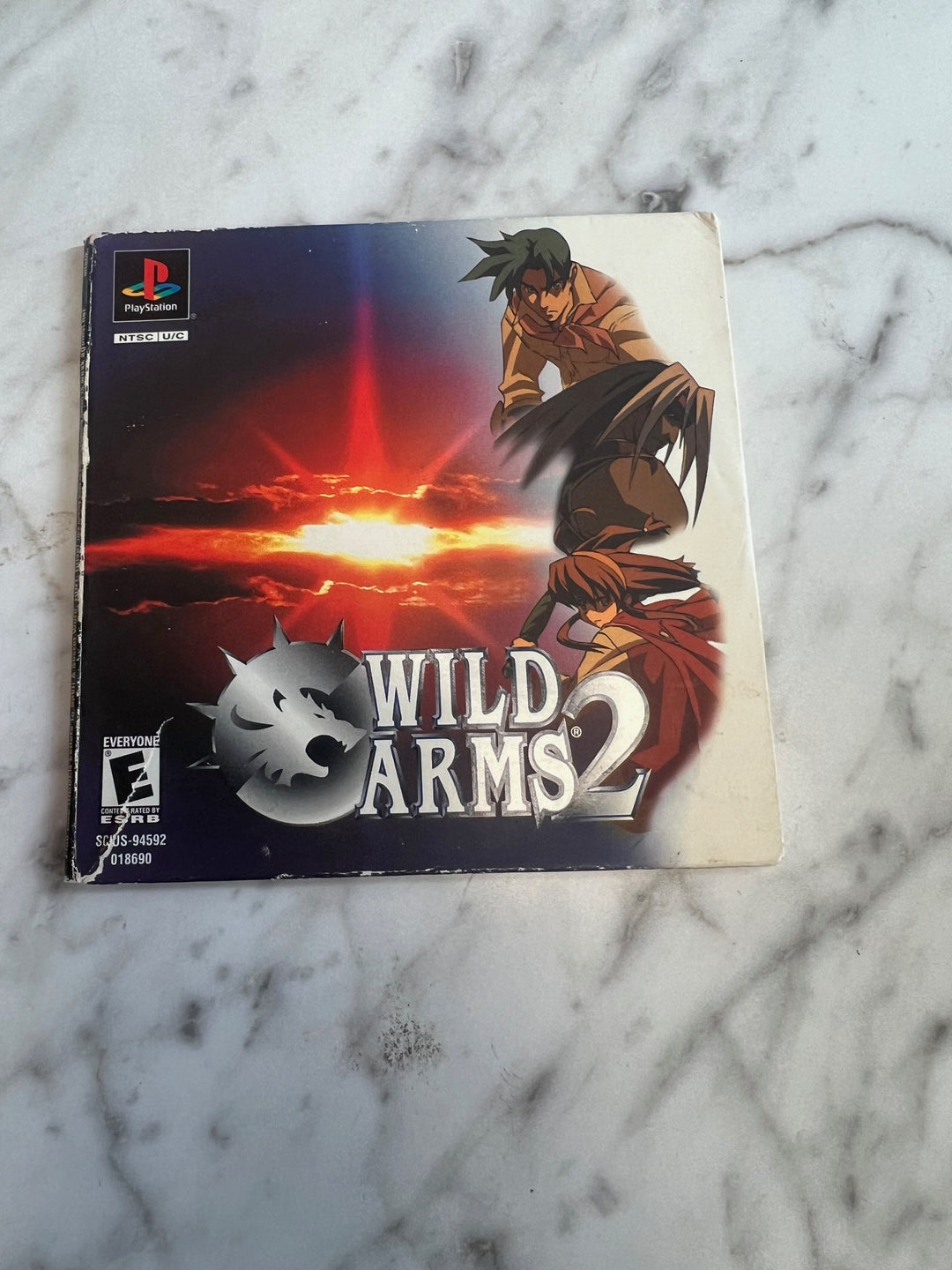 Wild Arms 2 PS1 Playstation Demo Disc   DE42125