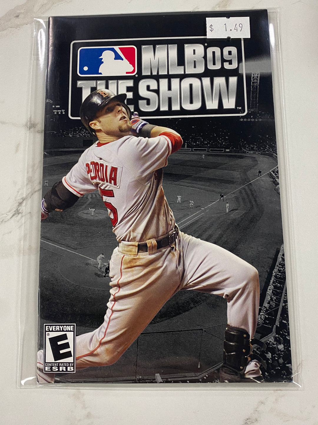 MLB 09: The Show  - Manual ONLY Playstation 2 PS2 MO61726