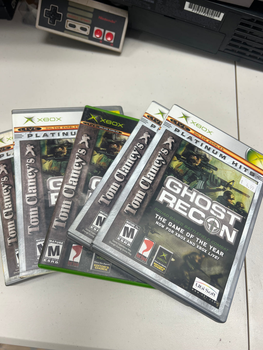 Tom Clancy's Ghost Recon for Original Microsoft Xbox in case. Tested and Working.     UD102024