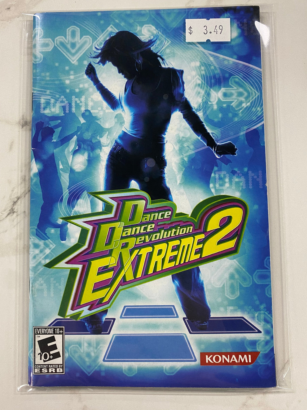 Dance Dance Revolution Extreme 2  - Manual ONLY Playstation 2 PS2 MO61726
