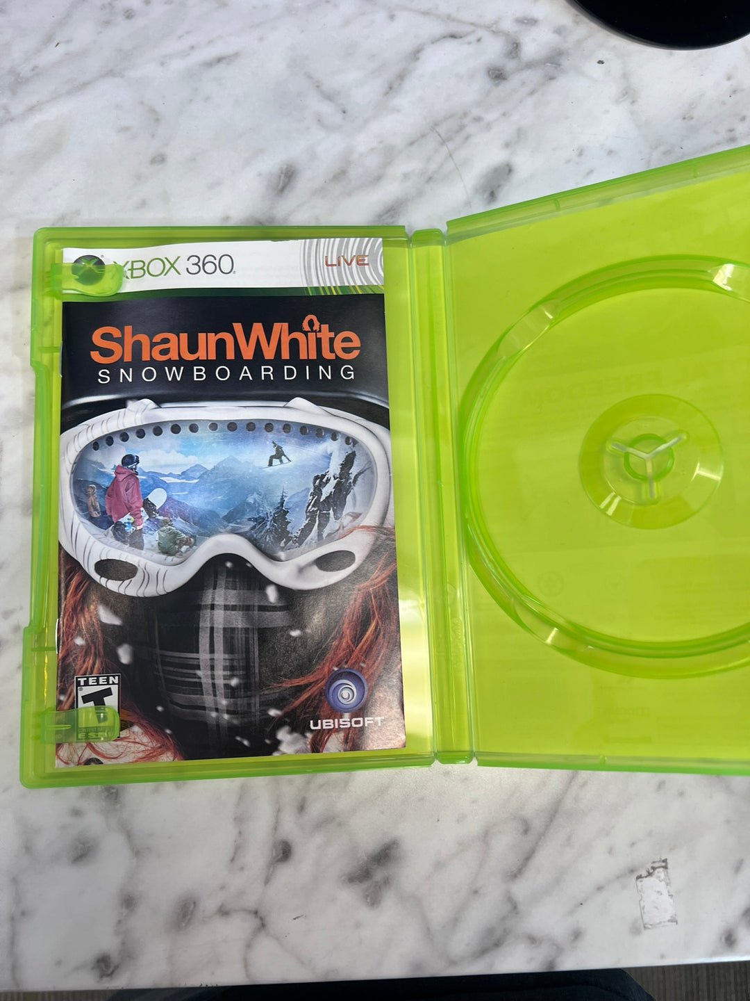 Shaun White Snowboarding Xbox 360 CASE & MANUAL ONLY CO21226