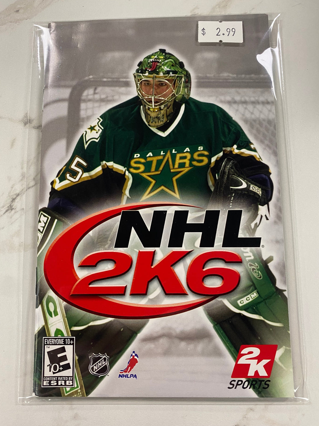 NHL 2K6  - Manual ONLY Playstation 2 PS2 MO61726