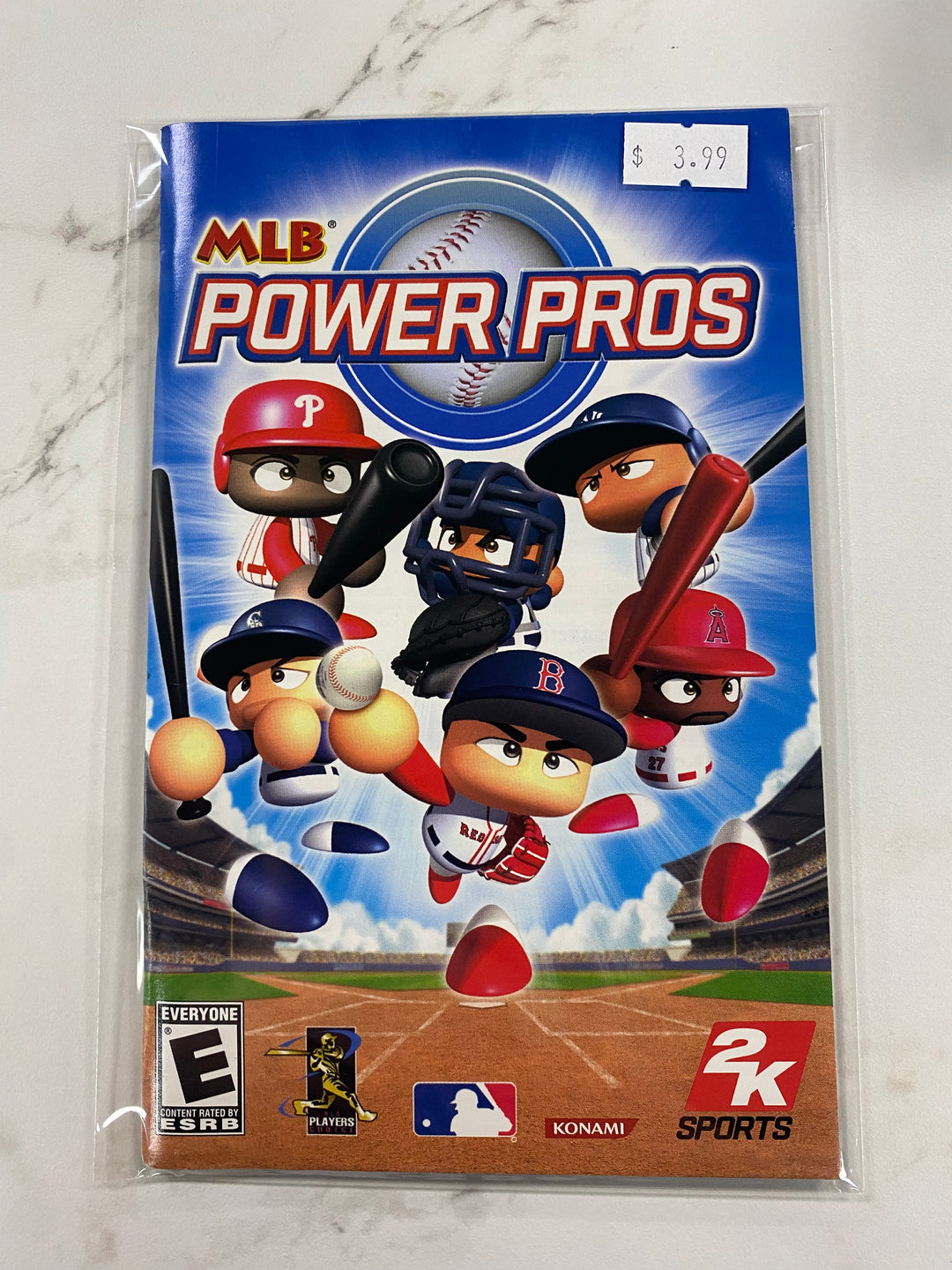 MLB Power Pros 2008  - Manual ONLY Playstation 2 PS2 MO61726